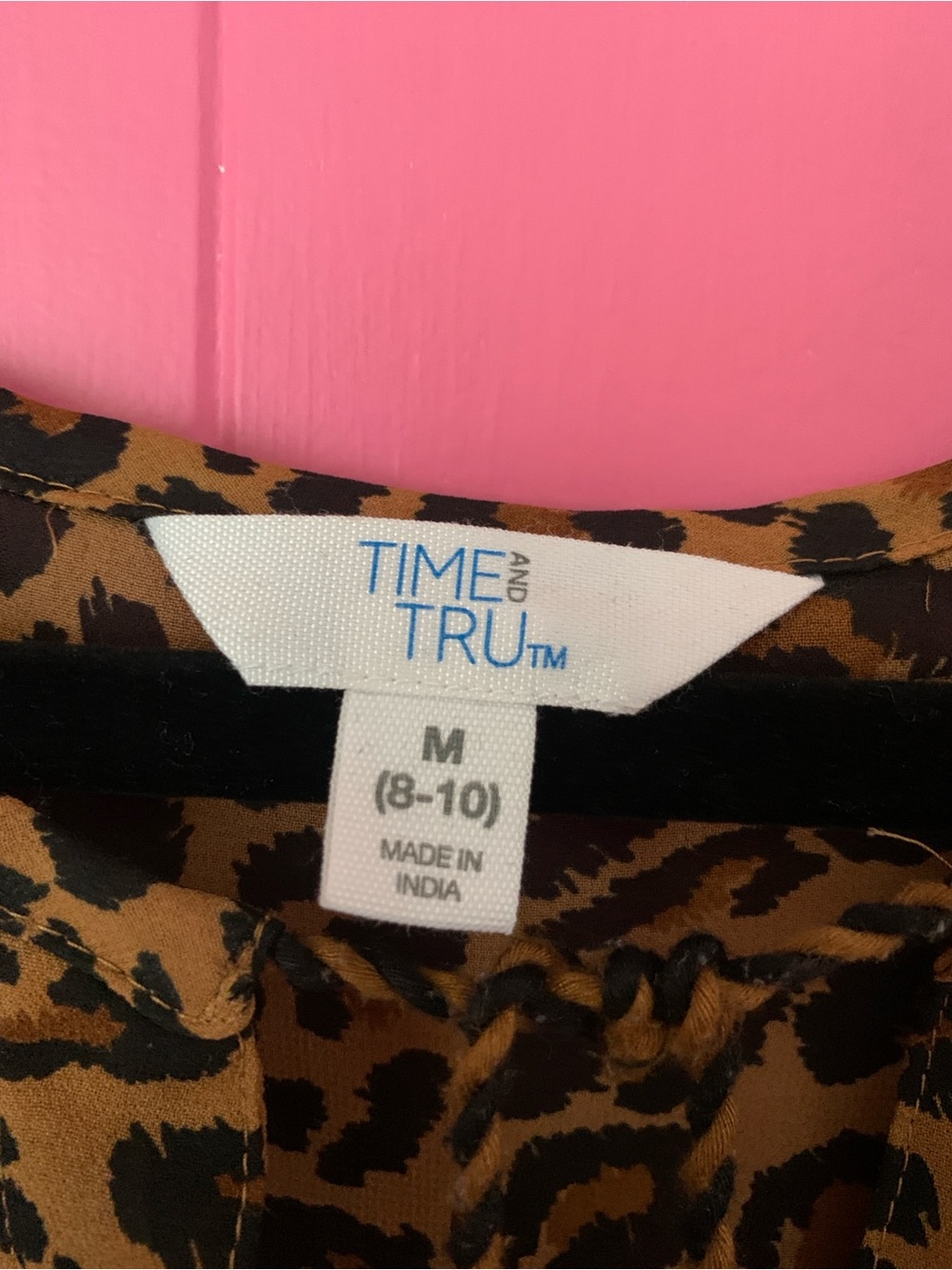 Sheer Leopard Print Babydoll Dress 8/10 - Picture 2 of 16